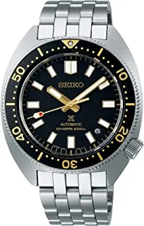 Seiko PROSPEX Analog automatic Black Dial Stainless steel Diver's watch for Men SPB315J