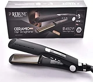 REBUNE - Cersmic Hair Straightener - RE-2065, GOLD