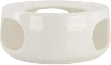 Hema Chicago New Bone Chine Tea Light Holder, 15.5 cm Diameter, White