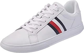 Tommy Hilfiger Corporate Cup Leather Stripes mens Cupsole Sneaker