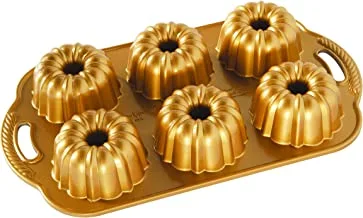 Nordic Ware Anniversary Bundtlette Mold - 1 Pieces, One Size Gold