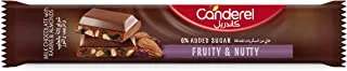 Canderel Fruit and Nuts Chocolate 27 g, 24 Pieces