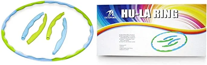 TA Sport Mix C-HKHL101 PP Hula Ring, Blue/Green