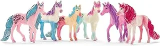 SCHLEICH bayala, Unicorn Gifts for Girls and Boys Ages 5-12, 6-Piece Set, Collectible Unicorn Toys