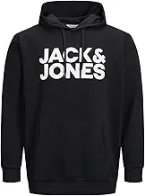 Jack & Jones mens Logo Hood Play 4 Sweatshirt (pack of 1)