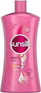 Sunsilk Shampoo, For Weak & Dull Hair, Strength & Shine With Provitamin B5, Argenine & Coconut Oil,1000ml