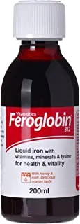 Vitabiotics Feroglobin B12 Iron Supplement Syrup 200 ml