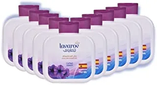 10 PCS Lavarov Bath & Shower gel - Violet, (10pcs x 750ml)