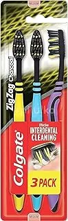 Colgate Zig Zag Charcoal Toothbrush 3-Pack