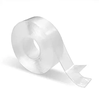 SHOWAY Double Sided Adhesive Nano Tape -3cm X 2mm X 3m (Transparent)