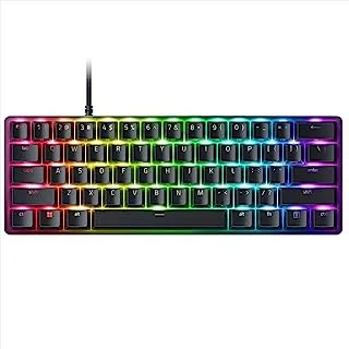 Razer Huntsman Mini Analog - 60% Gaming Keyboard With Analog Optical Switches (Analog Optical Switches, Doubleshot Pbt Keycaps, Detachable Type-C Cable) Us Layout | Black