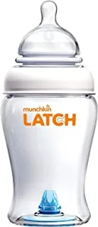 MUNCHKIN LATCH ™ بسعة 8 أونصة زجاجية ذات حركة طبيعية - 1PK