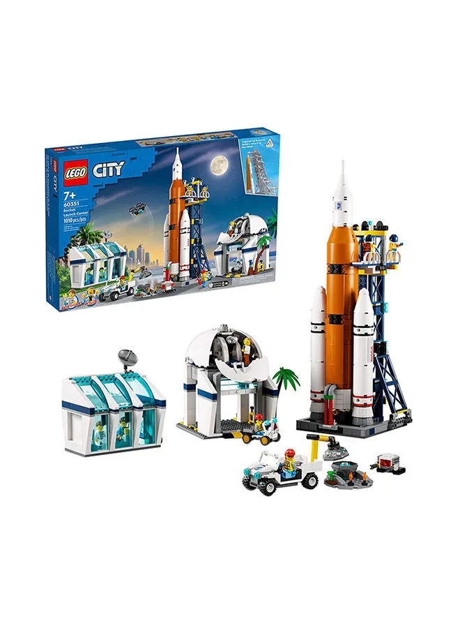 LEGO 60351 City Rocket Launch Center  Building Kit 1,010 Pieces 7+ Years