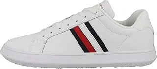 Tommy Hilfiger Corporate Cup Leather Stripes mens Cupsole Sneaker