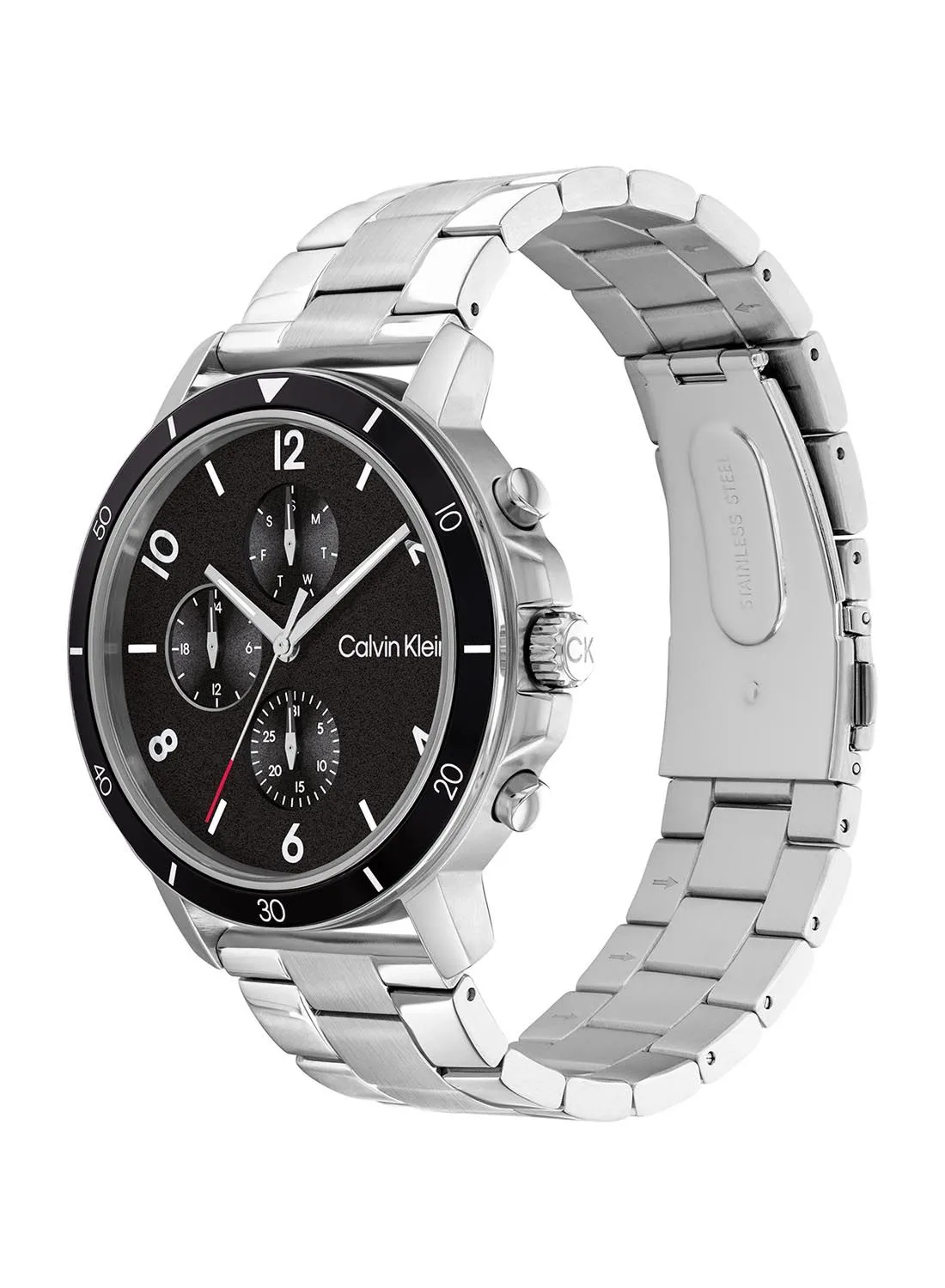 CALVIN KLEIN Analog Round Waterproof  Wrist Watch With Stainless Steel 25200067