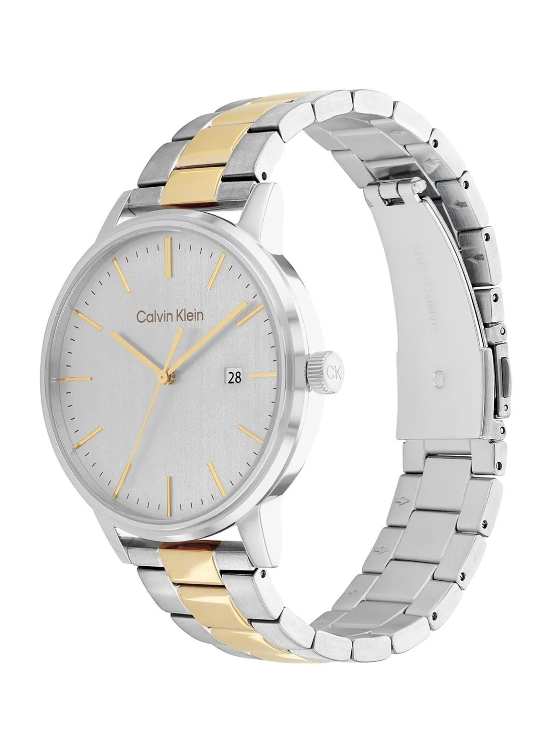 CALVIN KLEIN Analog Round Waterproof  Wrist Watch With Stainless Steel 25200055