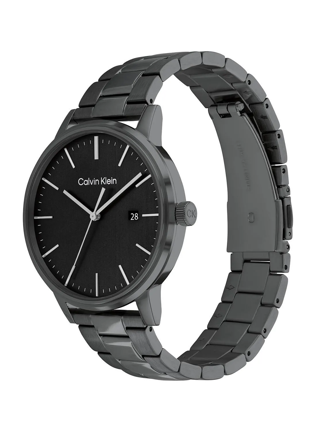 CALVIN KLEIN Analog Round Waterproof  Wrist Watch With Stainless Steel 25200057