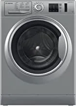 Ariston 8 kg 1200 RPM Front Load Washing Machine with 1200 RPM Spin Speed | Model No NM10823SS with 2 Years Warranty