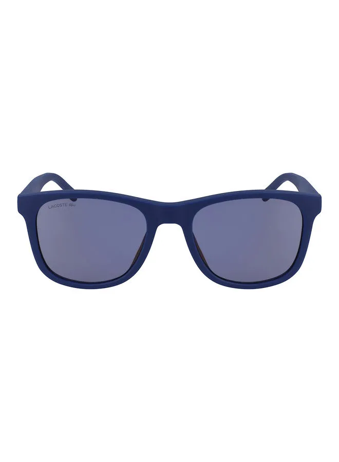 LACOSTE Full Rim Injected Rectangle Sunglasses L929SEOG 5319 (467) Blue Italy