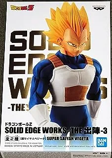 Bandai Dragon Ball Z Solid Edge Works Volume 3 Super Saiyan Vegeta Figure