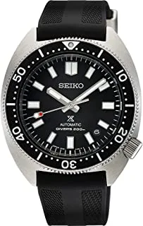 Seiko PROSPEX Analog automatic Black Dial Silicone strap Diver's watch for Men SPB315J, SPB317J