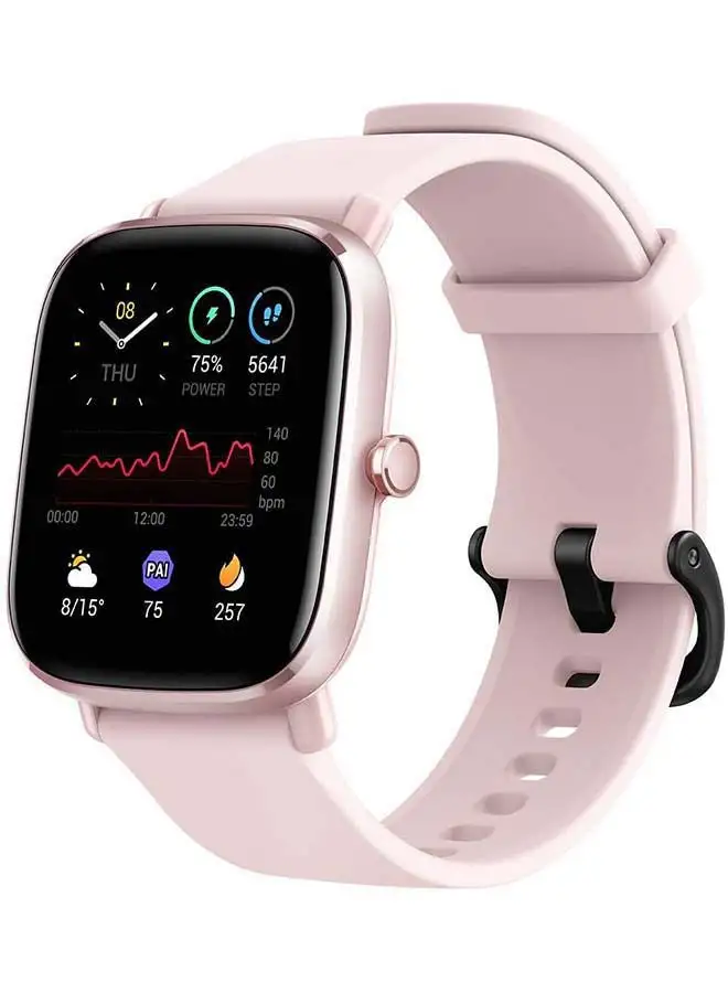 Amazfit GTS 2 mini Smartwatch With Sp02 level Measurement Flamingo Pink