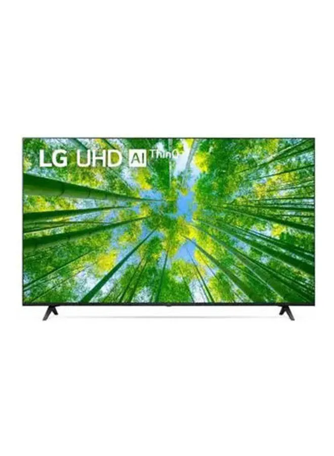 Lg 65 Inch LG UHD 4K TV UQ8000 Series, Cinema Screen Design 4K Active HDR WebOS Smart AI ThinQ 65UQ80006LD Black
