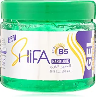 Shifa Hard Look Hair Gel, Alcohol Free, 500 Ml