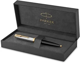 Parker 51 Premium Ballpoint Pen with Gold Trim, Black