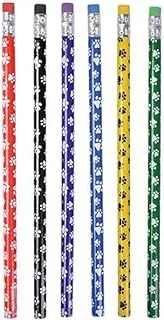 Rhode Island Novelty Paw Print Pencils 12 Pieces, 7.5-Inch Size