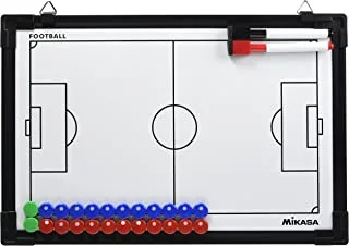 Mikasa SB-F Football Tactic Coaching Board, 45 cm Length x 30 cm Width, White