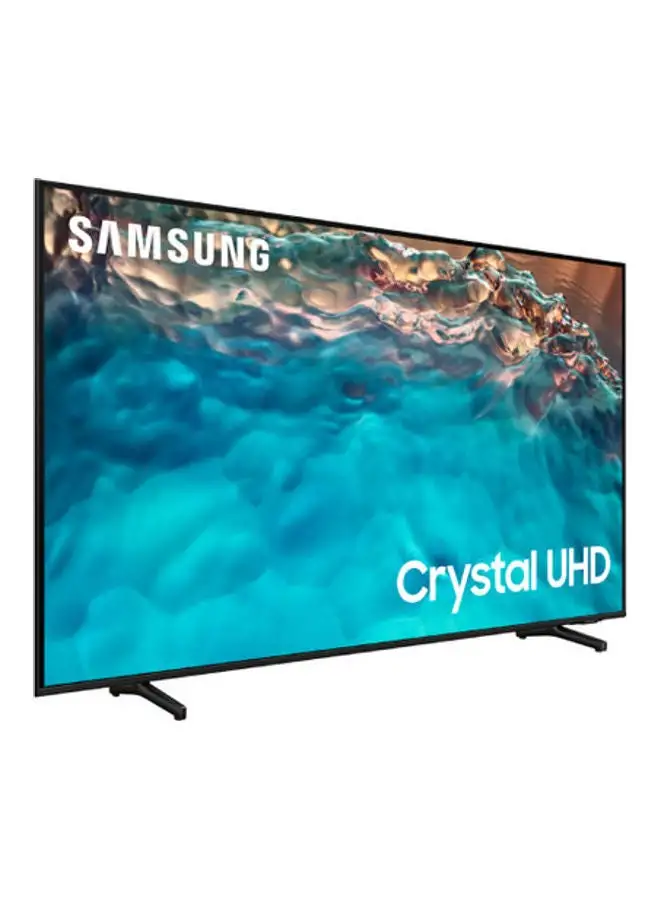 Samsung LED TV 55 Inch, Smart, Crystal Processor 4K, HDR 10 (2022) UA55BU8000UXSA Black