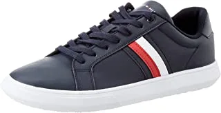 Tommy Hilfiger Corporate Cup Leather Stripes Men's Cupsole Sneaker