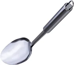 CUISINE ART Solid Stainless Steel Spoon for Stirring, Mixing, and Serving