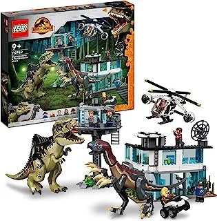 LEGO® Jurassic World Giganotosaurus & Therizinosaurus Attack 76949 Building Kit (658 Pieces)