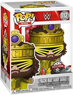 Pop! WWE Macho Man Wrestlemania 6 Metallic Special Edition