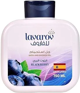 Lavarov Bath & Shower gel - Blackberry 750ml