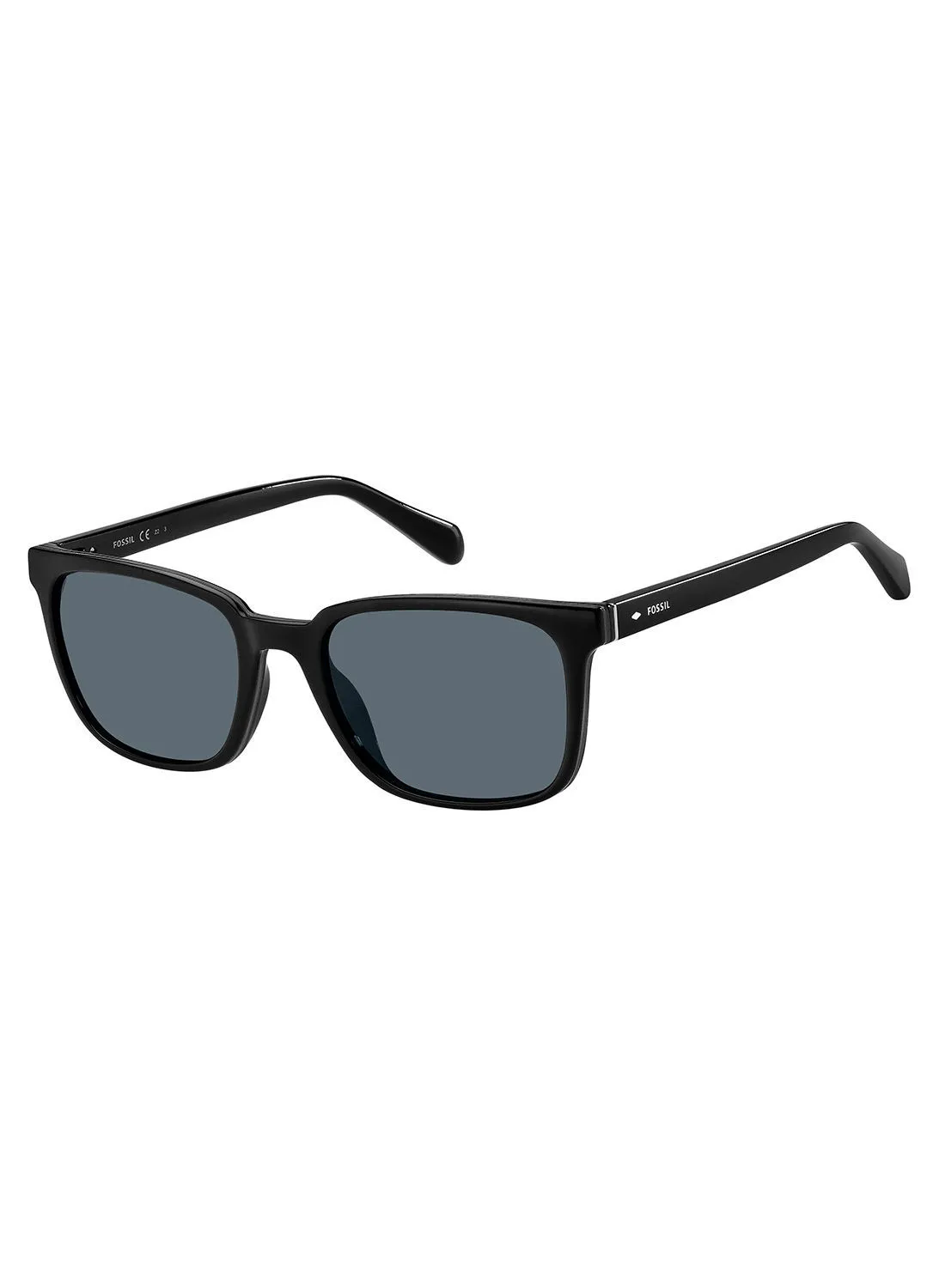 فوسيل نظارات شمسية مربعة للحماية من الأشعة فوق البنفسجية FOS 3106/G/S أسود 54