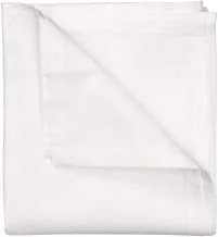 Hema Basic Crib Sheet 2-Piece Set, 100 Cm Length X 80 Cm Width, White