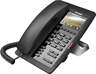 D-Link DPH-200SE فندق IP Phone 1 * 10 / 100Mbps PoE Support 1x 10 / 100Mbps LAN