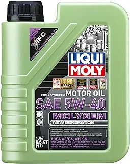 Liqui Moly 20230 Molygen New Generation 5W-40 Motor Oil, 1 Liter