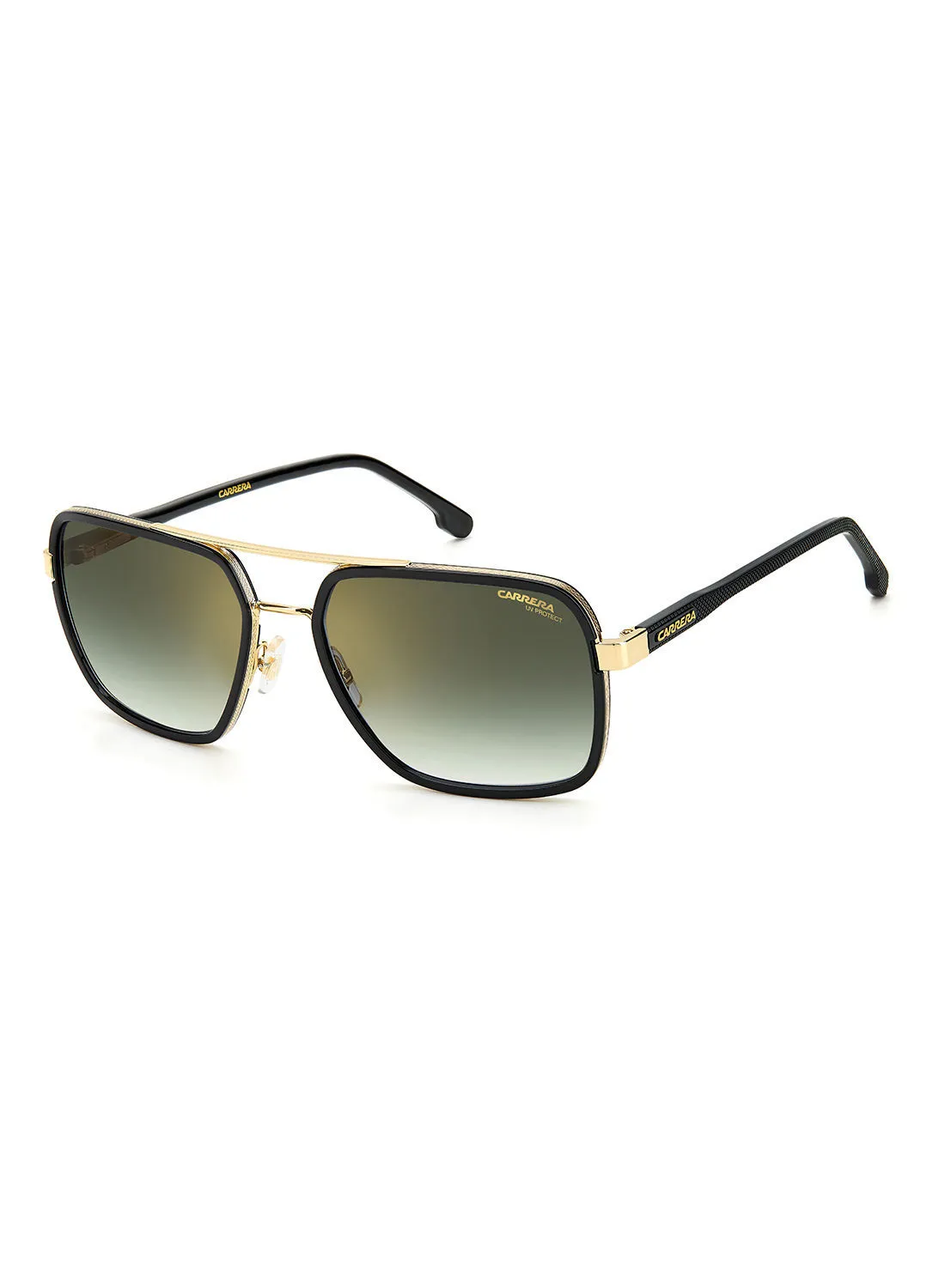 CARRERA UV Protection Rectangular Eyewear Sunglasses CARRERA 256/S   GOLD BLCK 58