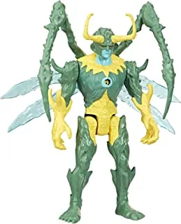 Marvel Avengers Mech Strike Monster Hunters Loki Toy, 6-Inch-Scale Deluxe Action Figure with Movable Wings, Toys for Kids Ages 4 and Up