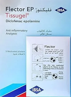 Flector Ep Anti Inflammatory and Analgesic Tissugel 5 Pieces