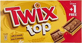Twix Top Chocolate, 10 X 21g - Pack of 1