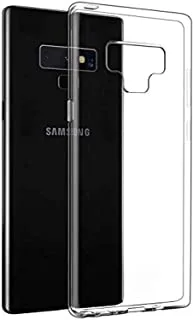 Samsung galaxy note 9 case cover tpu silicone soft thin back case for galaxy note 9 clear cover (clear) by nice.store.uae