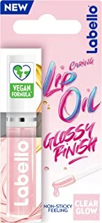 Labello Lip Oil, Moisturising Lip Care, Clear Glow, 5.5 ml