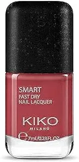 KIKO Milano Smart Nail Lacquer Polish, 67 Light Crimson, 7 ml/0.23 fl.oz