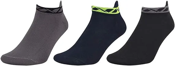 Nivia Anklet Performance Sports Socks (Multicolour, Pack of 3) | Cotton | Light Weight | Comfortable | Stylish | Casual , S