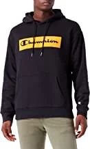 Champion Mens Flock Box Hooded Sweatshirt